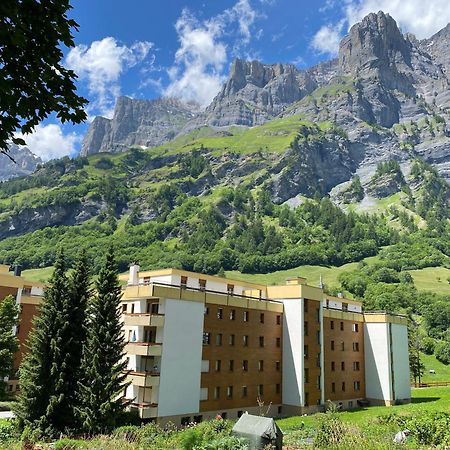 Ferienwohnung Alpen-Zauber Leukerbad Bagian luar foto